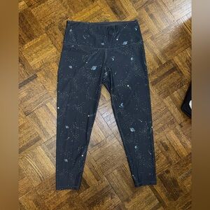 VICTORIA SPORT Galaxy Space Leggings Like New Condition Large Astrology Vibes